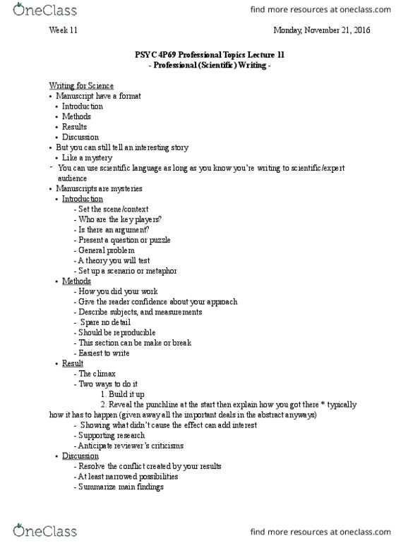 PSYC 4P69 Lecture Notes - Lecture 10: Begging, Ad Hominem, Circular Reasoning thumbnail