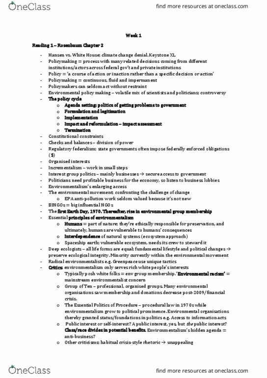 ENSC 310 Lecture Notes - Lecture 1: Scientific Method, Resource Management, Environmental Degradation thumbnail