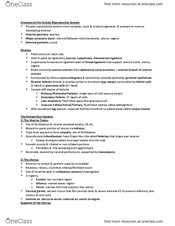 ANP 1107 Lecture Notes - Lecture 4: Osteoporosis, Glycoprotein, Circulatory System thumbnail