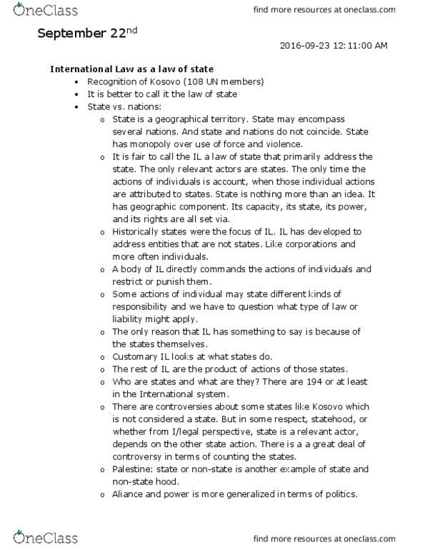 POL340Y1 Lecture Notes - Lecture 2: Putting-Out System, Member States Of The United Nations thumbnail