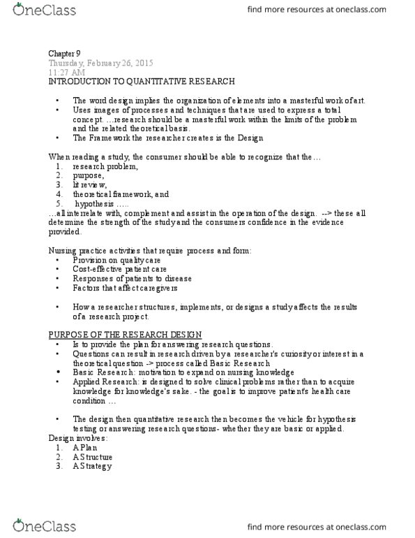 Nursing 2250A/B Lecture Notes - Lecture 8: Observational Techniques, Hawthorne Effect, Smoking Cessation thumbnail