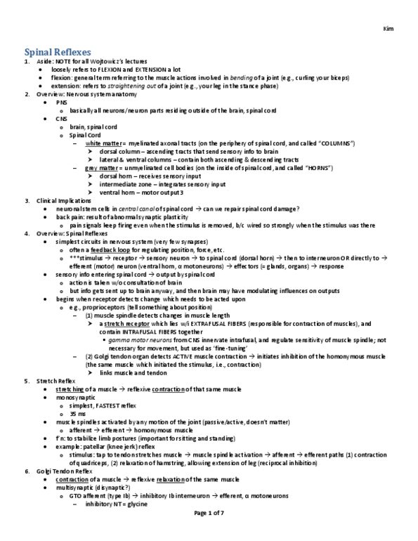 PSL300H1 Lecture Notes - Superior Colliculus, Putamen, Entorhinal Cortex thumbnail