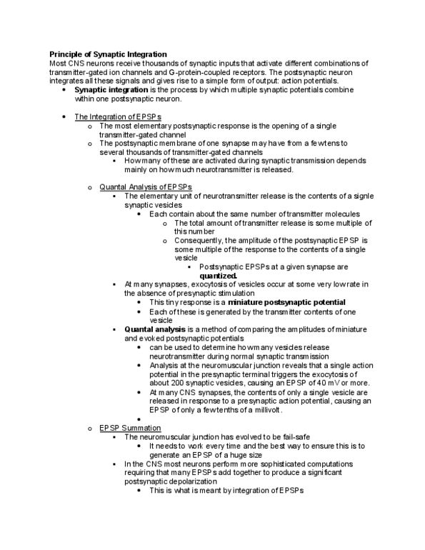 PSYC 410 Lecture Notes - Cytosol, Cyclic Adenosine Monophosphate, Protein Kinase thumbnail