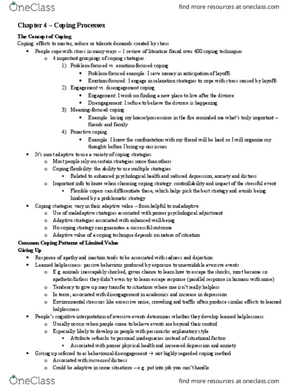 Psychology 2035A/B Chapter Notes - Chapter 4: Mantra, Non-Renewable Resource, Asian Americans thumbnail