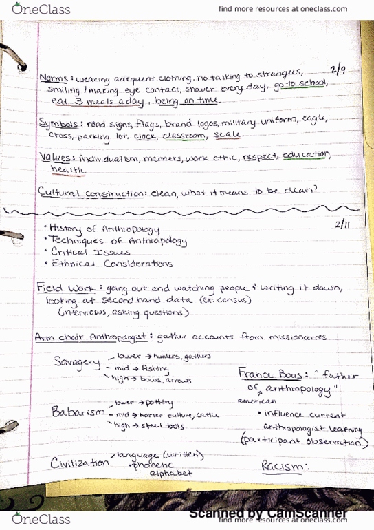 ANTH 111 Lecture 3: ANT 111 Notes #3 thumbnail