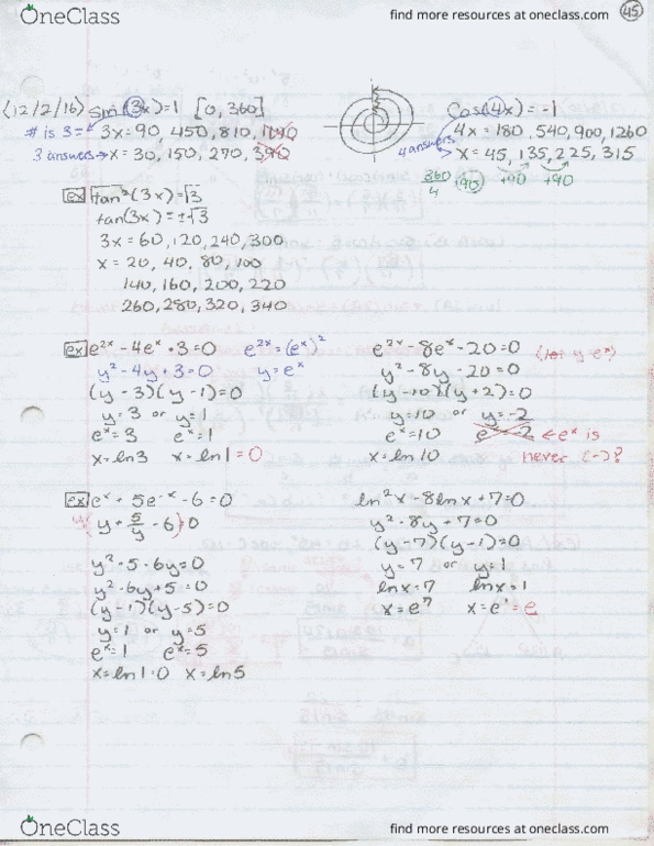 MAT 123 Lecture 31: 12/2 & 12/5 thumbnail