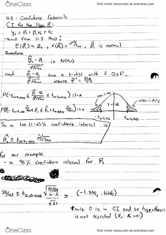 STATS 3Y03 Lecture Notes - Lecture 35: Confidence Interval, Corel thumbnail
