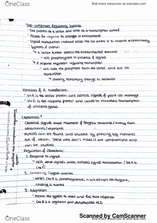 BIOL240 Lecture 24: Two-component Regulatory Systems and Regulons thumbnail