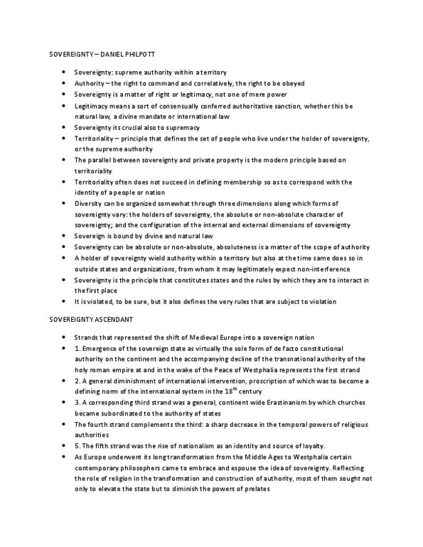 Political Science 1020E Chapter Notes -Body Politic, Wield thumbnail