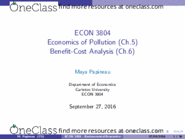 ECON 3804 Lecture Notes - Lecture 3: Deadweight Loss, Aggregate Demand, Economic Equilibrium thumbnail