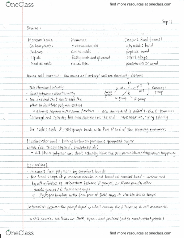 BIOL 112 Lecture Notes - Lecture 6: Phos, Old High German, Tnq thumbnail