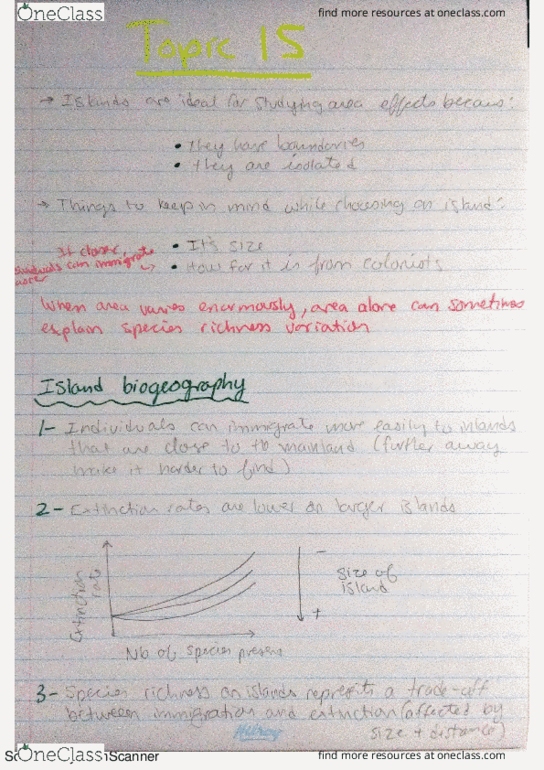 BIO 2129 Lecture 15: Ecology - Summary of Lect.15 & 16 thumbnail