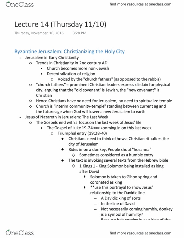 AN N EA 10W Lecture Notes - Lecture 14: Asteroid Family, Patmos, Hosanna thumbnail