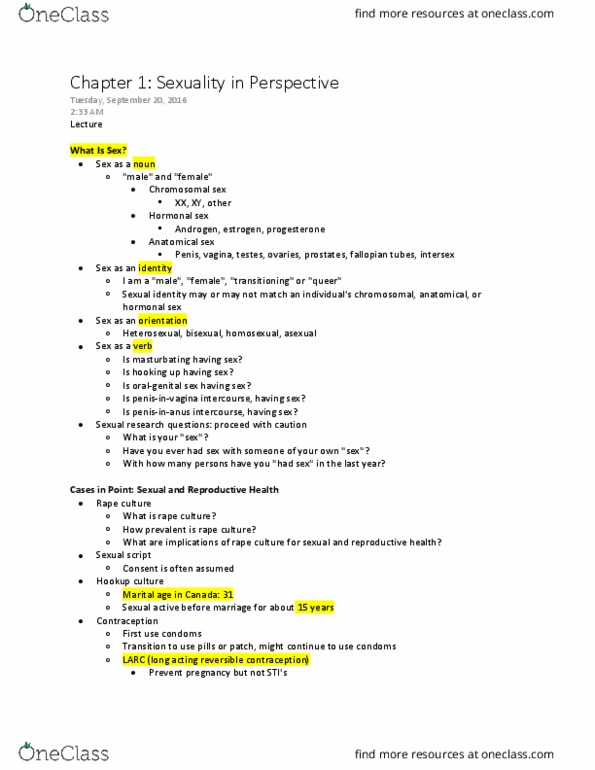 Psychology 2075 Lecture Notes - Lecture 1: Graham Cracker, Masters And Johnson, Behavioral Neuroscience thumbnail