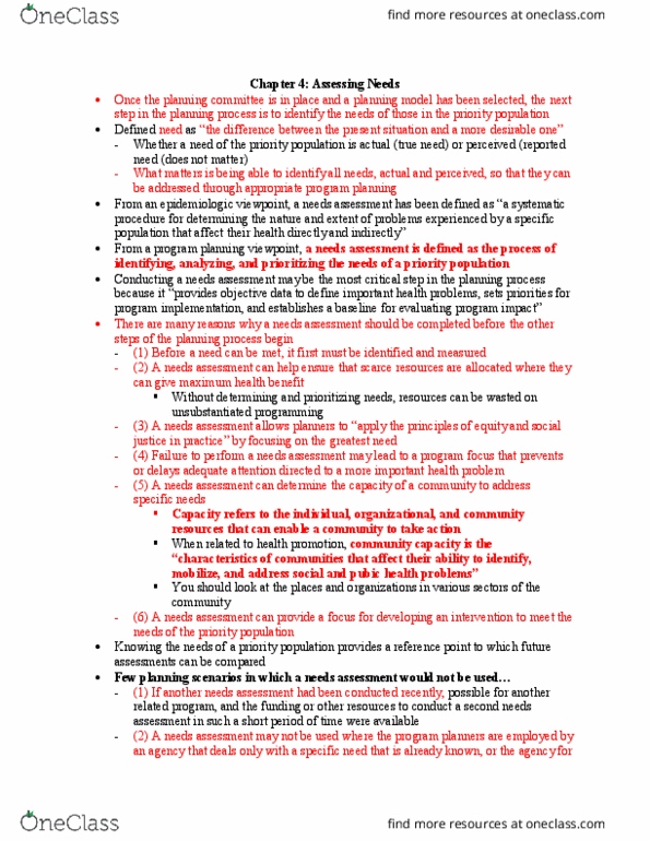 Health Sciences 2250A/B Chapter Notes - Chapter 4: Patient Protection And Affordable Care Act, Observer-Expectancy Effect, Random Assignment thumbnail