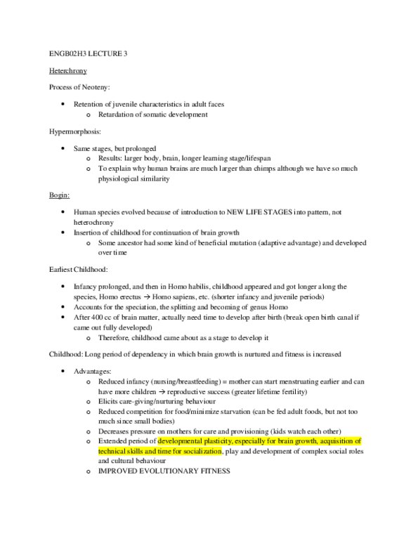 HLTC23H3 Lecture Notes - Lecture 3: Primary Healthcare, Gender Inequality, Homo Habilis thumbnail