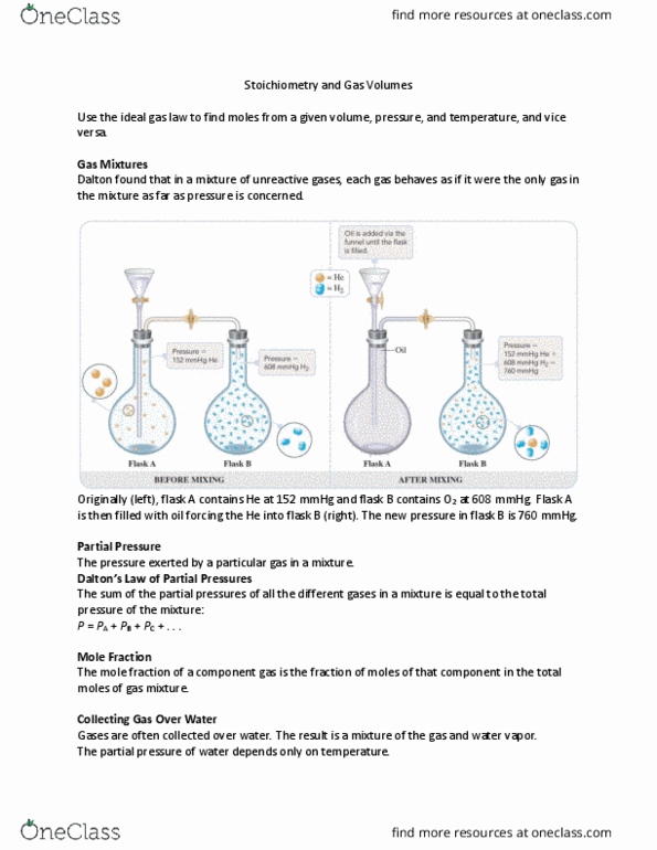 NSCI 1321 Lecture Notes - Lecture 7: Van Der Waals Equation, Molecular Mass, Intermolecular Force thumbnail