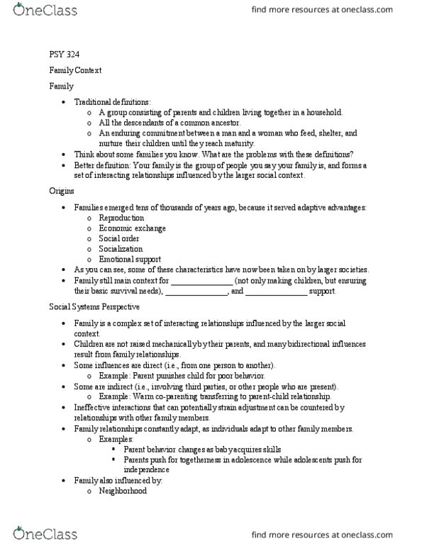 PSY 324 Lecture Notes - Lecture 13: Truancy, Developmental Disability, Physical Abuse thumbnail