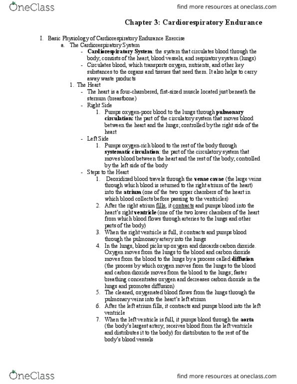 WELL 175 Lecture Notes - Lecture 11: Endothelium, Systolic Geometry, Aorta thumbnail