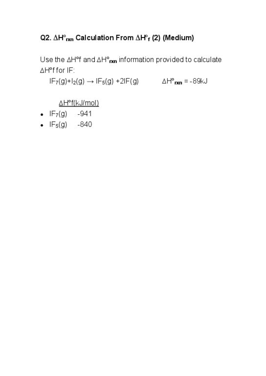 CHM135H1 Lecture Notes - Iodine Heptafluoride, Iodine Pentafluoride thumbnail