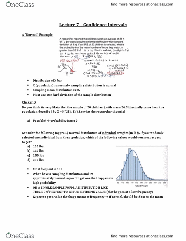 Biology 2244A/B Lecture 7: Confidence Intervals I thumbnail