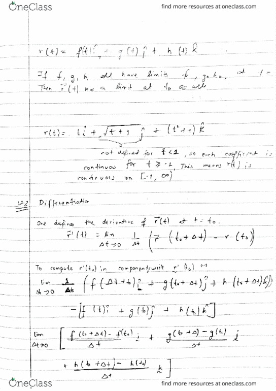 MATH-2134 Lecture Notes - Lecture 3: Antiderivative thumbnail