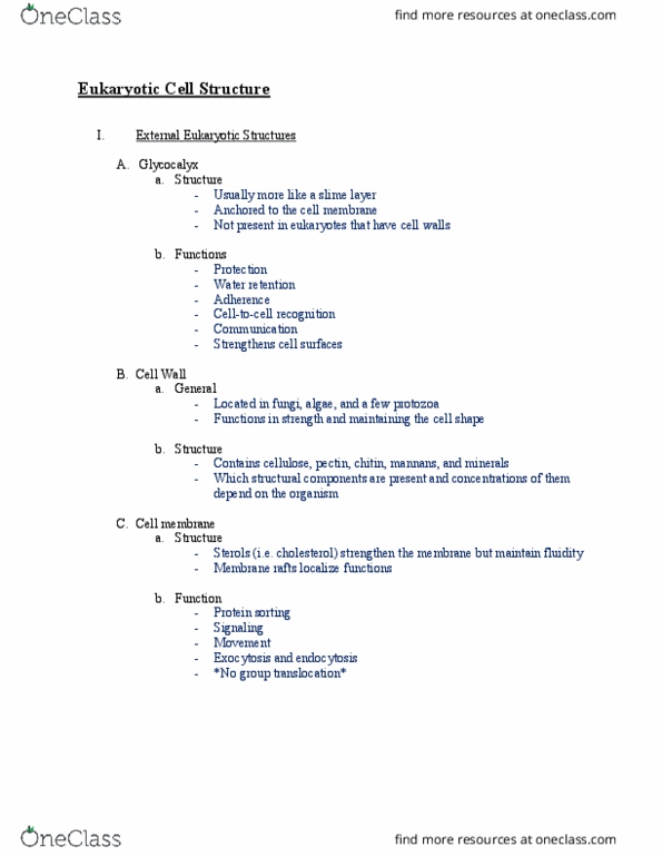 BMS 212 Lecture Notes - Lecture 5: Cytokinesis, Phagocytosis, Tubulin thumbnail