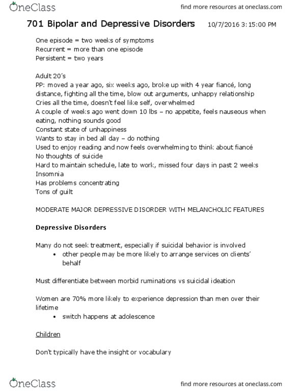 SW 701 Lecture Notes - Lecture 7: Palliative Care, Future Problem Solving Program International, Motivational Interviewing thumbnail