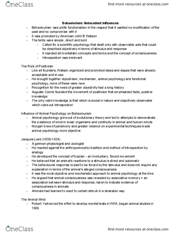 PSY 3121 Chapter Notes - Chapter 9: Digestion, Wilhelm Wundt, Neurology thumbnail