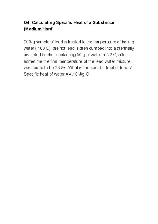 CHEM 1000 Lecture Notes - Heat Capacity thumbnail