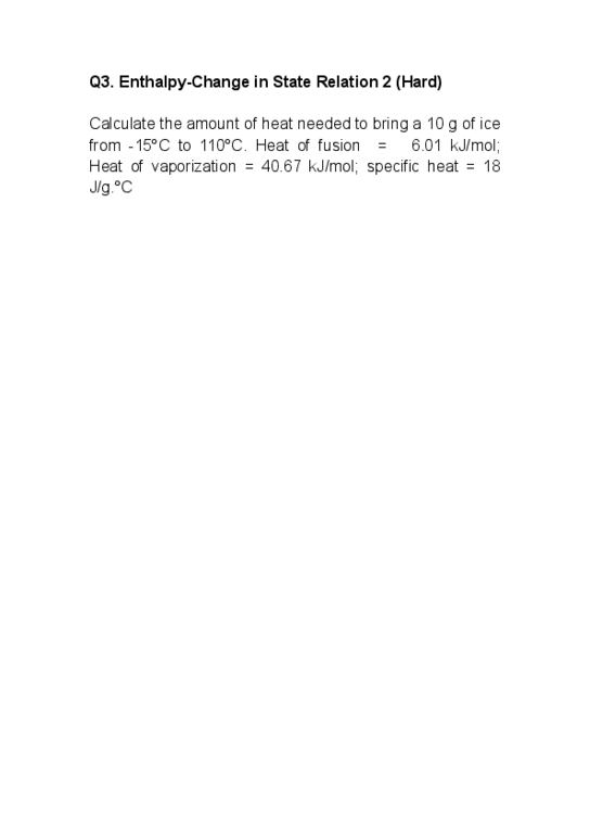 CHEM 1000 Lecture Notes - Heat Capacity thumbnail