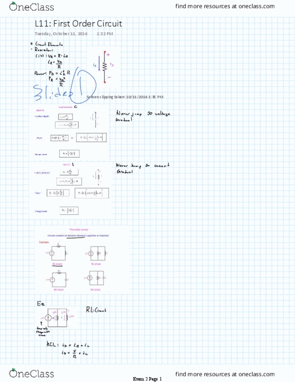 EGN 3373 Lecture 11: L11 First Order Circuit thumbnail