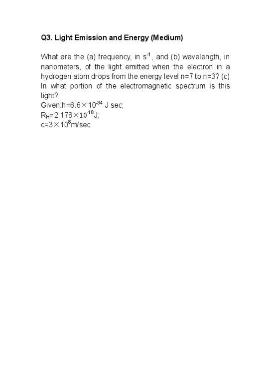 CHEM 1000 Lecture Notes - Electromagnetic Spectrum thumbnail