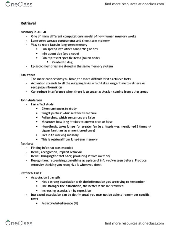 Psychology 2135A/B Lecture Notes - Lecture 10: Computer Fan, Space Shuttle, Anomie Belle thumbnail