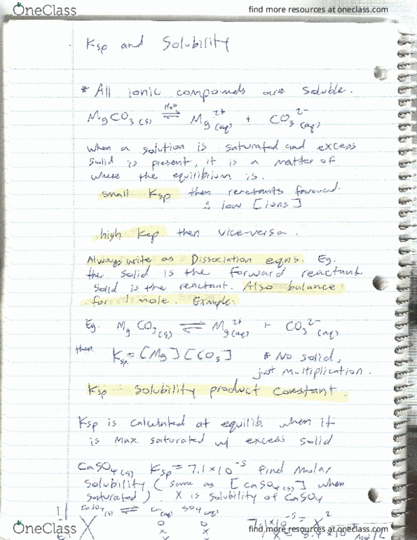 CHEM 1E03 Chapter Notes - Chapter 7.5: Cay thumbnail