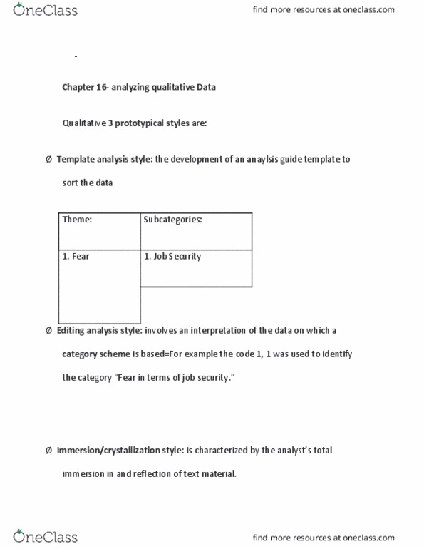 NSG 3301 Lecture Notes - Lecture 16: Ethnography, Hermeneutic Circle, Grounded Theory thumbnail