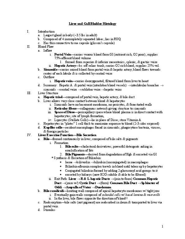 BIOL 1840U Lecture Notes - Simple Columnar Epithelium, Cholecystokinin, Muscularis Mucosae thumbnail