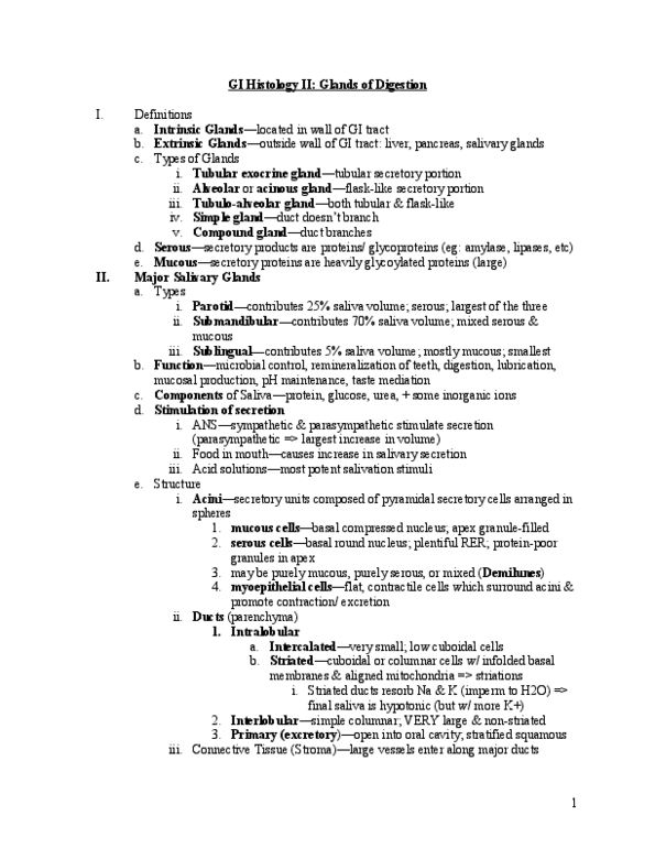 BIOL 1840U Lecture Notes - Ribonuclease, Trypsin, Chymotrypsinogen thumbnail