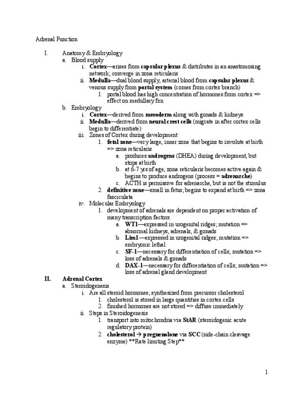 BIOL 1840U Lecture Notes - X-Linked Adrenal Hypoplasia Congenita, Hypokalemia, Hyperkalemia thumbnail