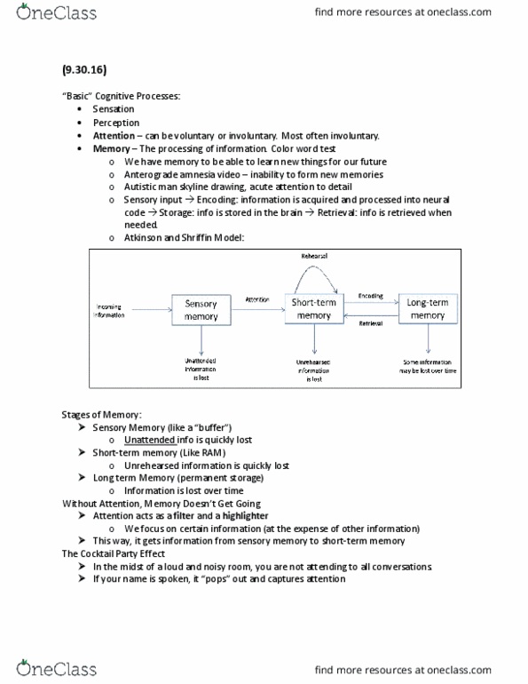 PSYCH 1101 Lecture Notes - Lecture 2: Sex In Film, Cultural Learning, Benn Jordan thumbnail