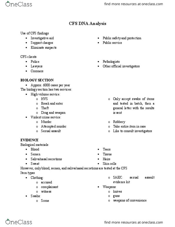 FSC239Y5 Lecture Notes - Lecture 2: Patrilineality, Tandem Repeat, Combined Dna Index System thumbnail