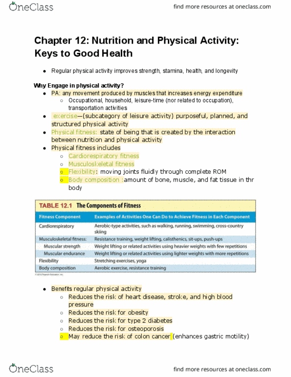 FNN 111 Chapter Notes - Chapter 12: Zone Diet, Cardiac Arrhythmia, Sleep Disorder thumbnail