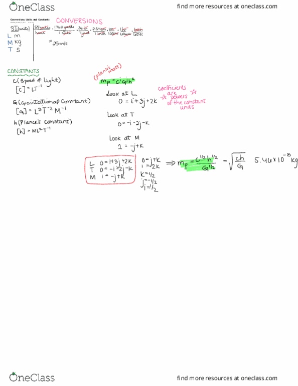 PHY 2060 Lecture Notes - Lecture 1: One Direction thumbnail