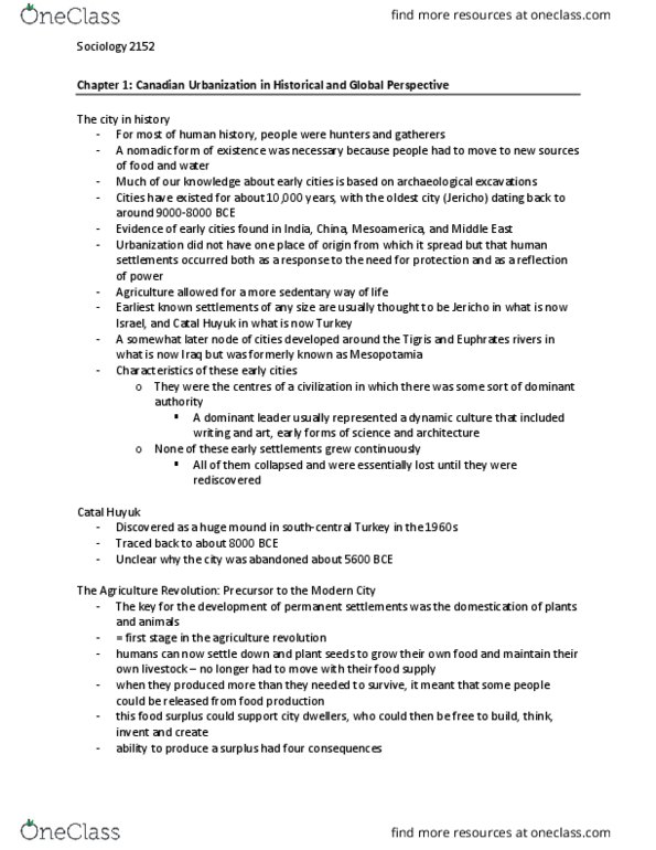 Sociology 2152A/B Lecture Notes - Lecture 1: Informal Sector, Discourse Analysis, Factor Analysis thumbnail