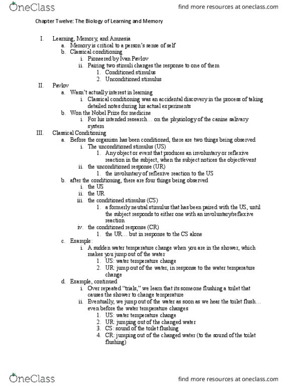 PSY-220 Lecture Notes - Lecture 6: Scientific Progress, Hebbian Theory, Methylphenidate thumbnail