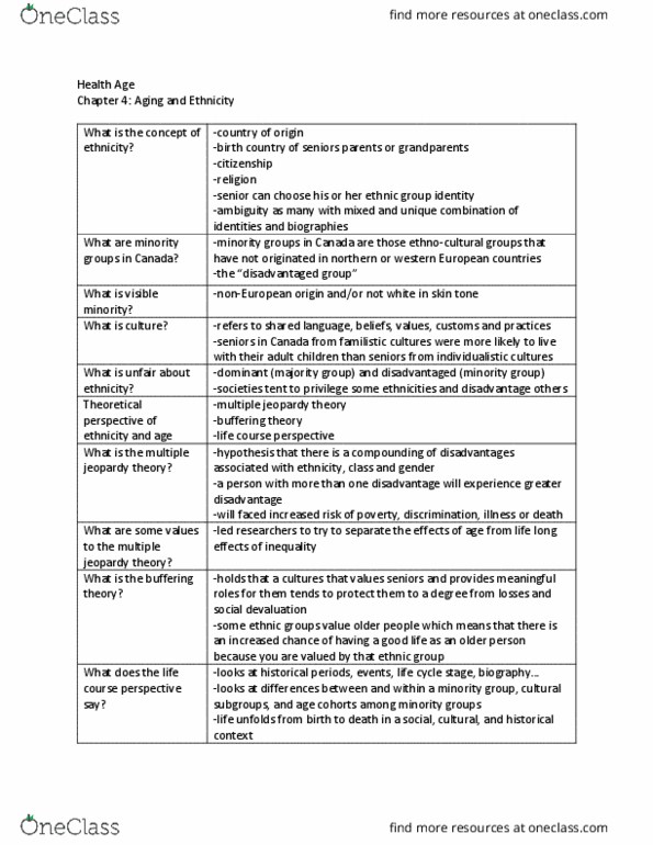 HLTHAGE 1BB3 Lecture Notes - Lecture 3: Filial Piety, Visible Minority thumbnail