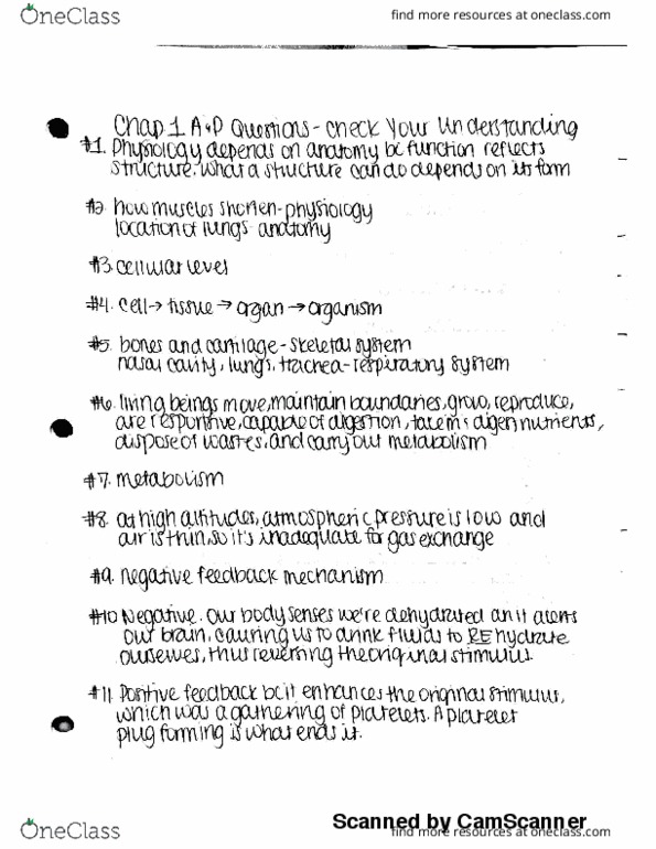 BIOL 243 Chapter 1: Chapter 1 Questions thumbnail