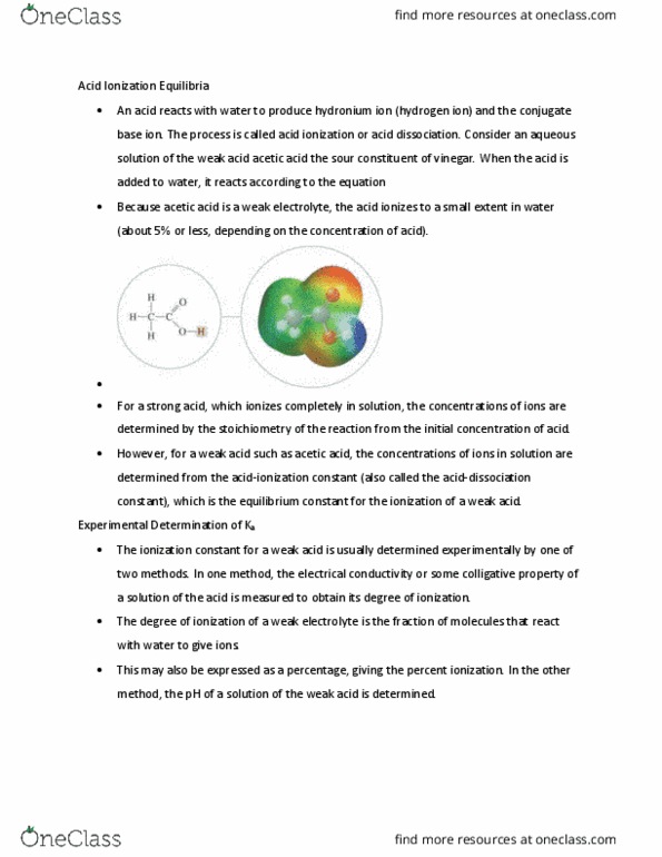 NSCI 1322 Lecture Notes - Lecture 38: Colligative Properties, Equilibrium Constant, Conjugate Acid thumbnail