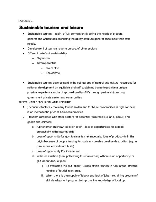 GEO 802 Lecture Notes - Lecture 6: Tv Choice, Opportunity Cost, Cloud Forest thumbnail