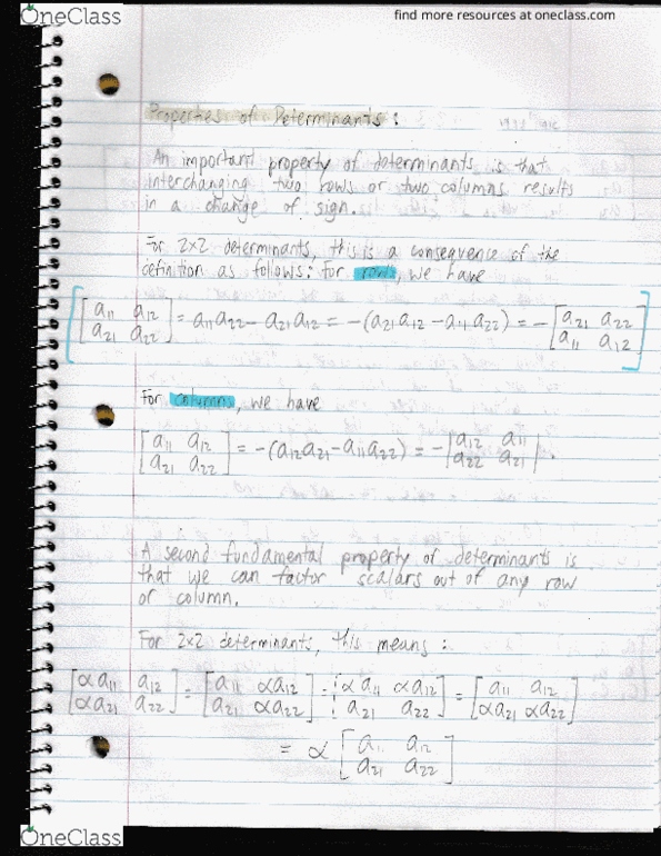 Textbook Notes for MATH 20C at University of California San Diego (UCSD)